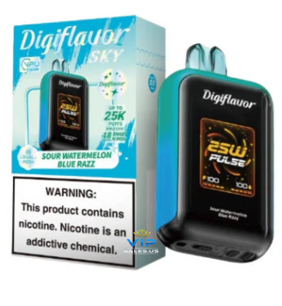GEEKBAR SKYVIEW 25k - Sour Watermelon Blue Razz