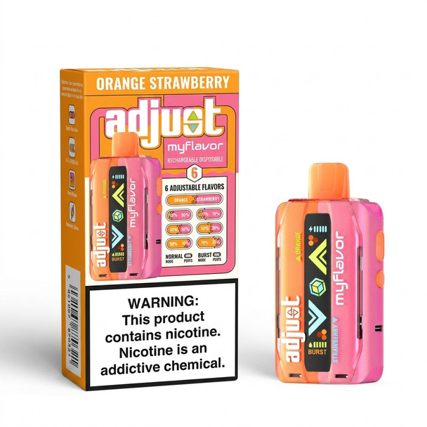 Adjust MyFlavor 40K Disposable — Orange Strawberry