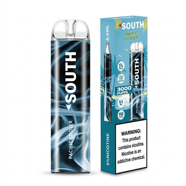 South Powered by North 6.5ML 3K Puffs Disposable — Pacific Cooler