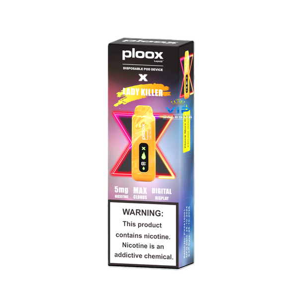 Ploox X Portable Hookah Disposable - Lady Killer