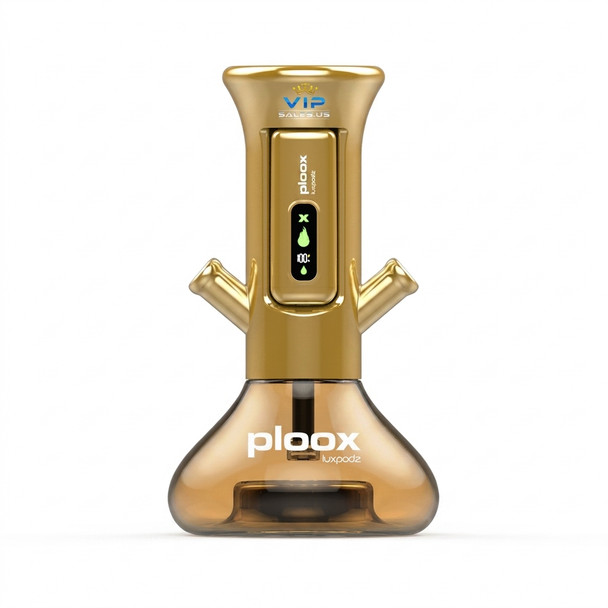 Ploox Hookah Nest X — Gold (1 CT)