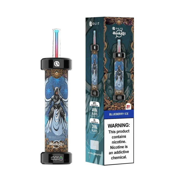 Olit Hookalit 40000 Disposable Vape 40ml - Blueberry Ice