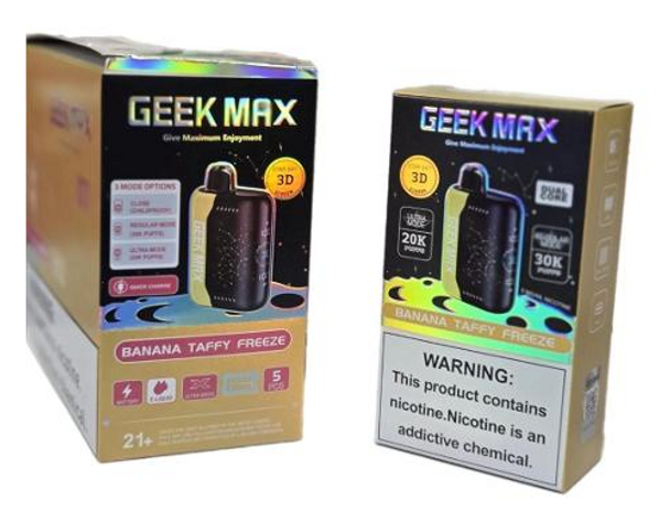 Geek Max Ultra - Banana Taffy Freeze