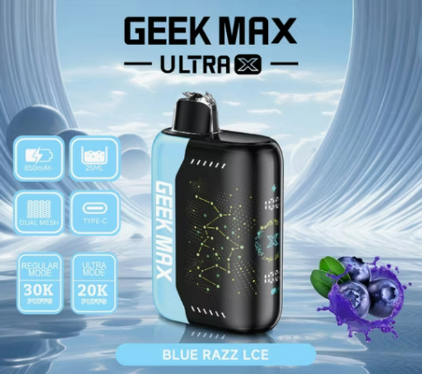 Geek Max Ultra - Blue Razz Ice