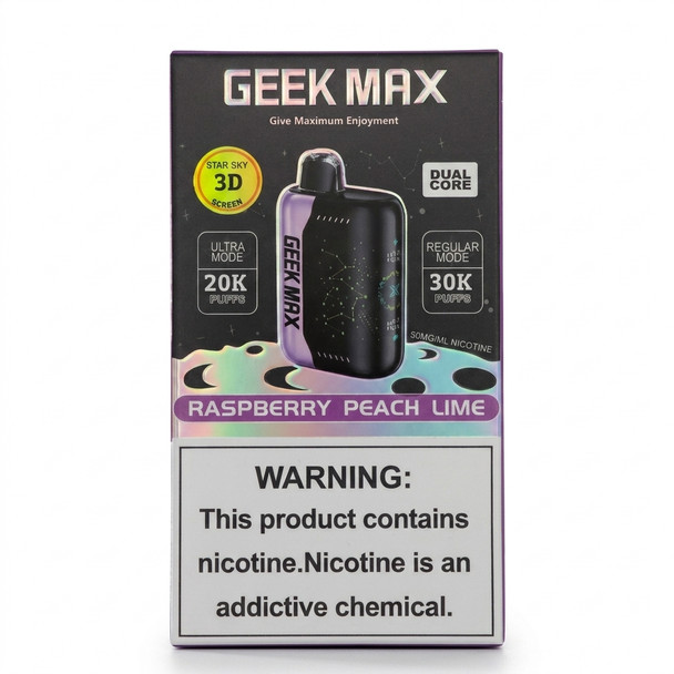 Geek Max Ultra — Raspberry Peach Lime