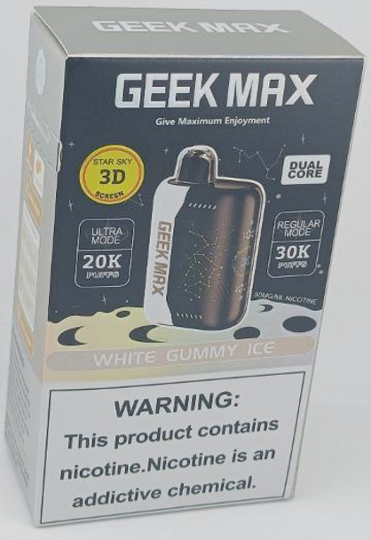 Geek Max Ultra - White Gummy Ice