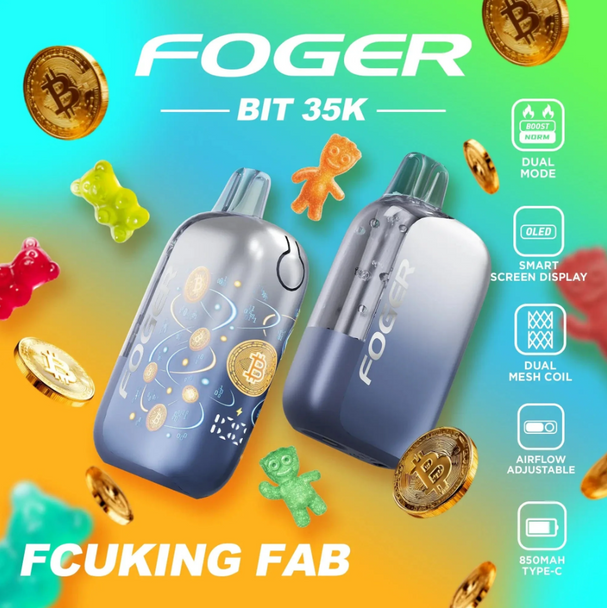 Foger Bit 35K Disposable Vape - Fcuking Fab