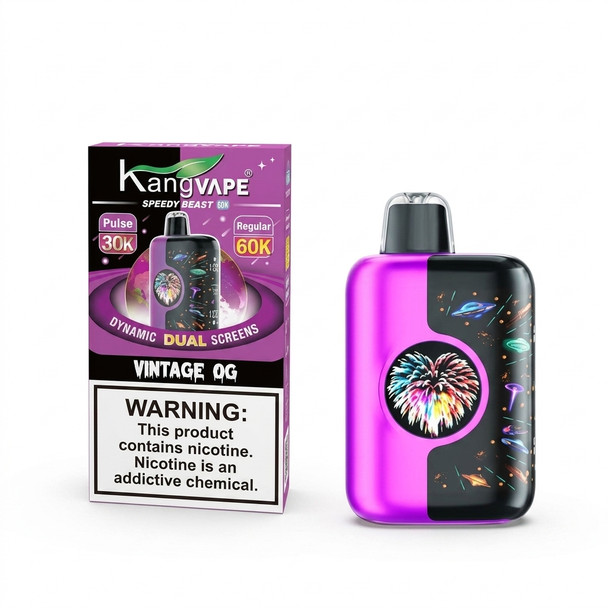 Kangvape Speedy Beast X 60K Dual Dynamic Screens — Vintage OG