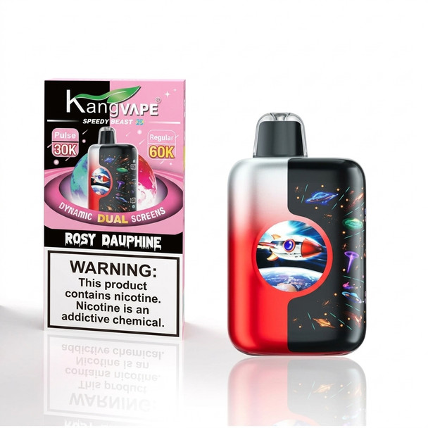 Kangvape Speedy Beast X 60K Dual Dynamic Screens — Rosy Dauphine