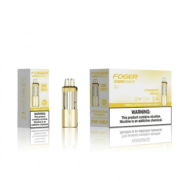 Foger Switch Pro 30K Disposable Pods — Strawberry Banana