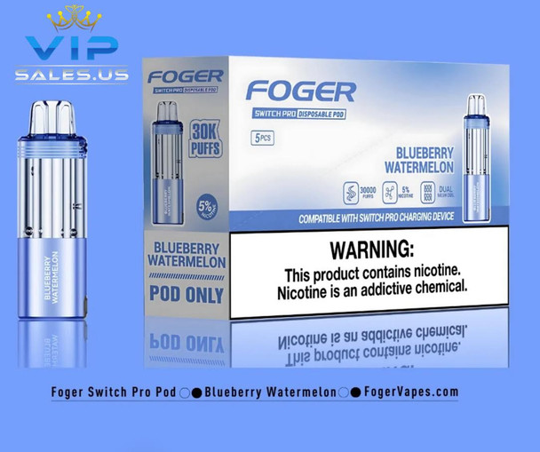 Foger Switch PRO 30K Disposable PODS BLUEBERRY WATERMELON