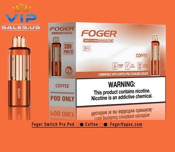 Foger Switch PRO 30K Disposable PODS COFFEE