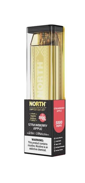 North 5000 Disposable Habibi Edition- Strawberry Apple