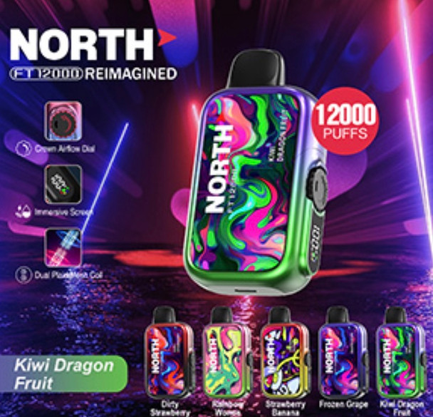 North FT12000 REIMAGINED  kiwi dragon fruit 