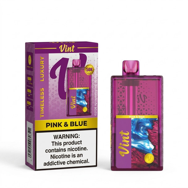 Vint 50K Disposable 5% — Pink & Blue