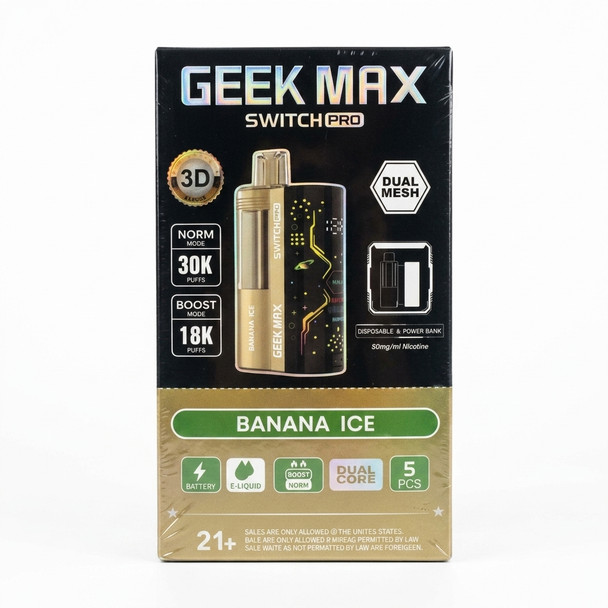 Geek Max Switch Pro Kit — Banana Ice