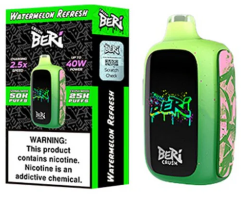 Watermelon Refresh Beri Crush 50K Puffs Disposable Vape