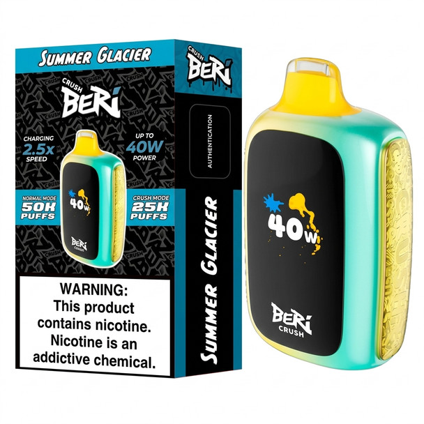Beri Crush 50K Puffs Disposable Vape — Summer Glacier