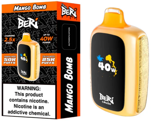Mango Bomb Beri Crush 50K Puffs Disposable Vape