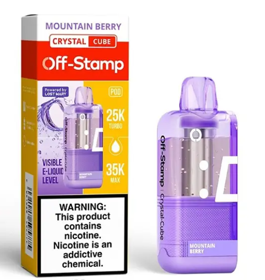 Mountain Berry Off Stamp X-Cube Crystal Cube Pod