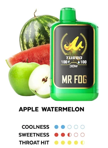 MR FOG NOVA apple steezy watermelon