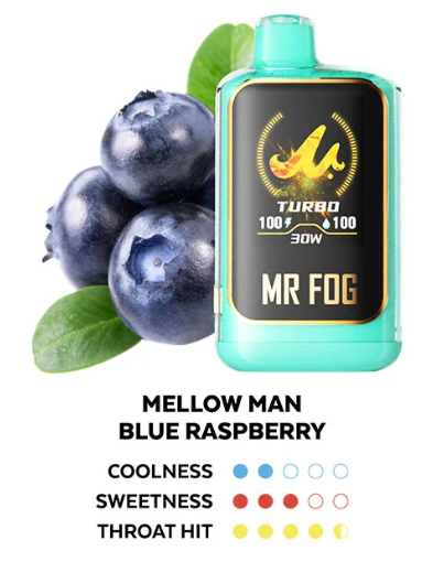 MR FOG NOVA MELLOW MAN BLUE RASPBERRY