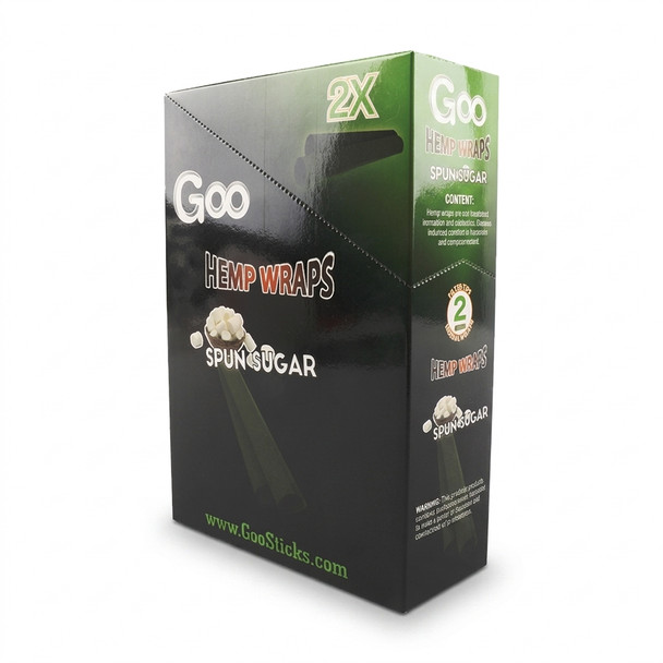 Goo Hemp Wraps — Spun Sugar (12 CT)