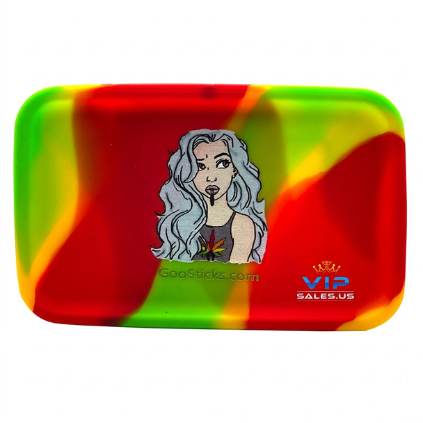 GooSticks Silicone Rolling Tray — Design 16 (Small)