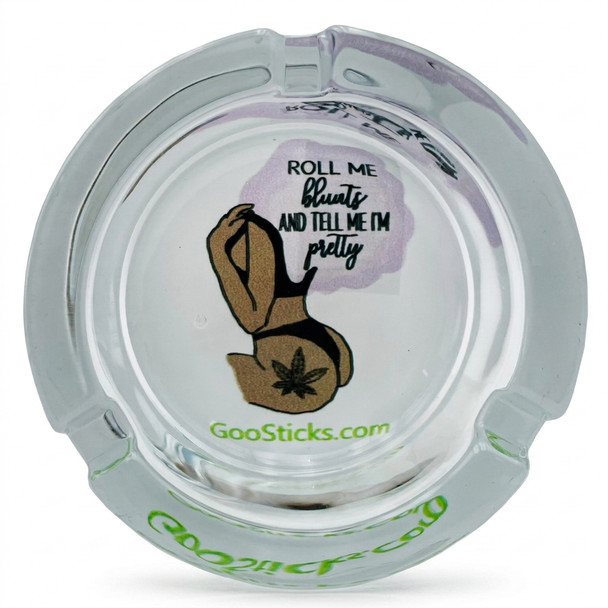 GooSticks Glass Ashtray — Design 4