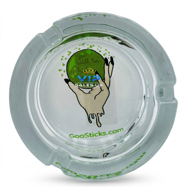 GooSticks Glass Ashtray — Design 9