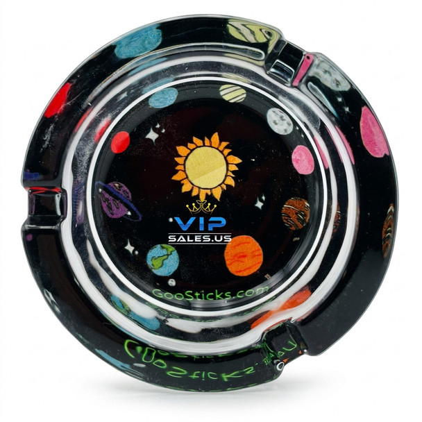 GooSticks Glass Ashtray — Design 13