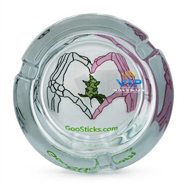GooSticks Glass Ashtray — Design 15