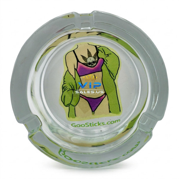 GooSticks Glass Ashtray — Design 16
