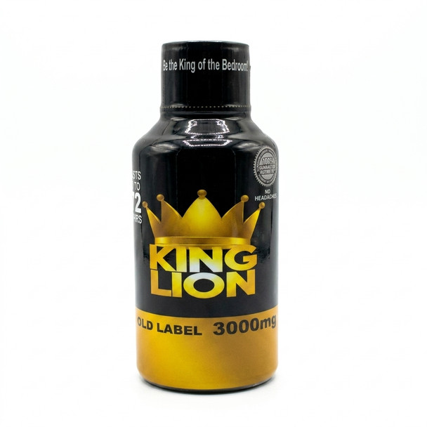 King Lion Gold Label 3000mg Shots