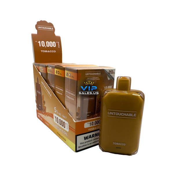 Untouchable Tobacco Disposable Vape 10,000 Puffs