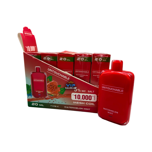 Untouchable Watermelon Mint Disposable Vape 10,000 Puffs