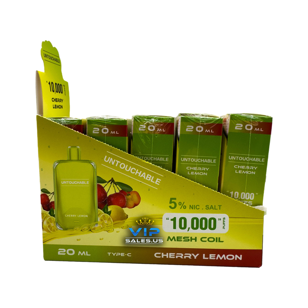 Untouchable Cherry Lemon Disposable Vape 10,000 Puffs