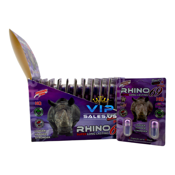 Rhino 69 8000K Twin Capsules