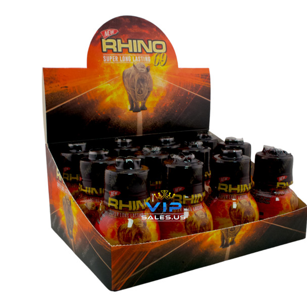 Rhino 69 Super Long Lasting Red Liquid Shots