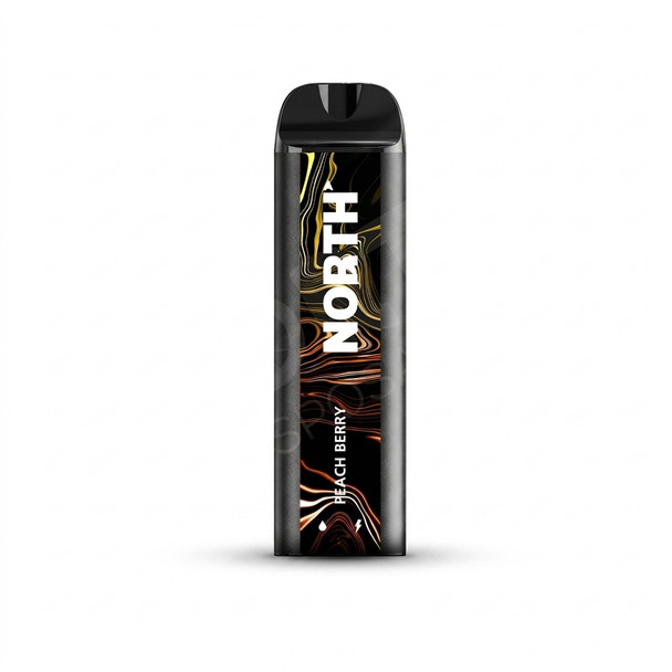 North 5000 Puff Disposable Vape — Peach Berry