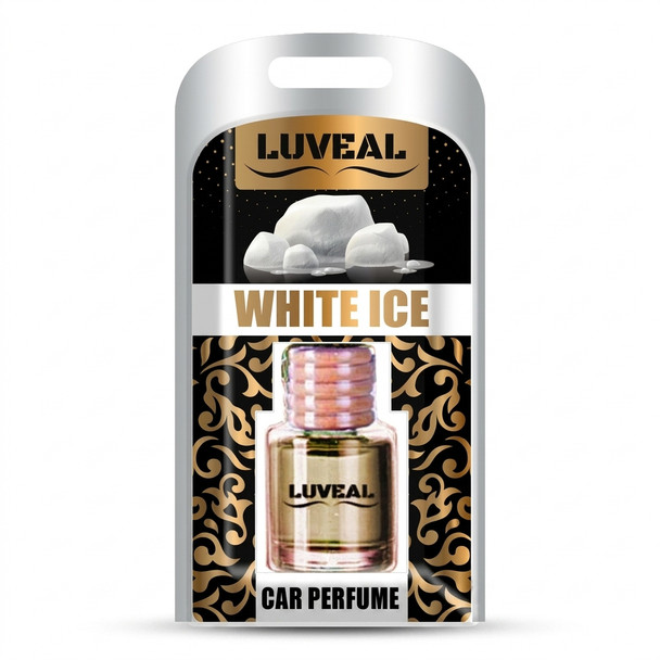 Luveal Car Perfume 10ml — White Ice