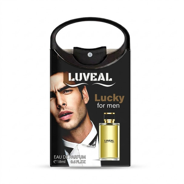 Luveal Pocket Perfume for Men 18ml — Lucky