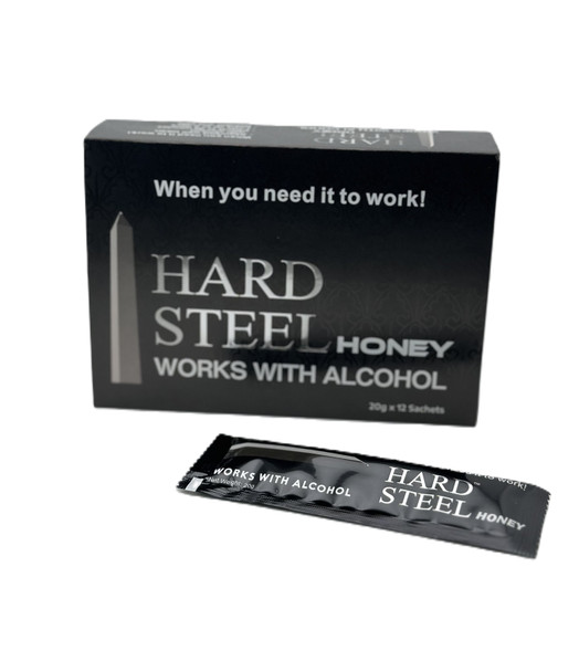 Hard Steel Honey Male Enhancement 12 Sachets 20g