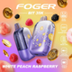 Foger Bit 35K Disposable Vape — White Peach Raspberry