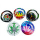 GooSticks Glass Ashtray — Leaf Design (6 CT)