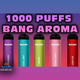 Bang Aroma 1000 Puffs Assorted Flavors 100 Pack