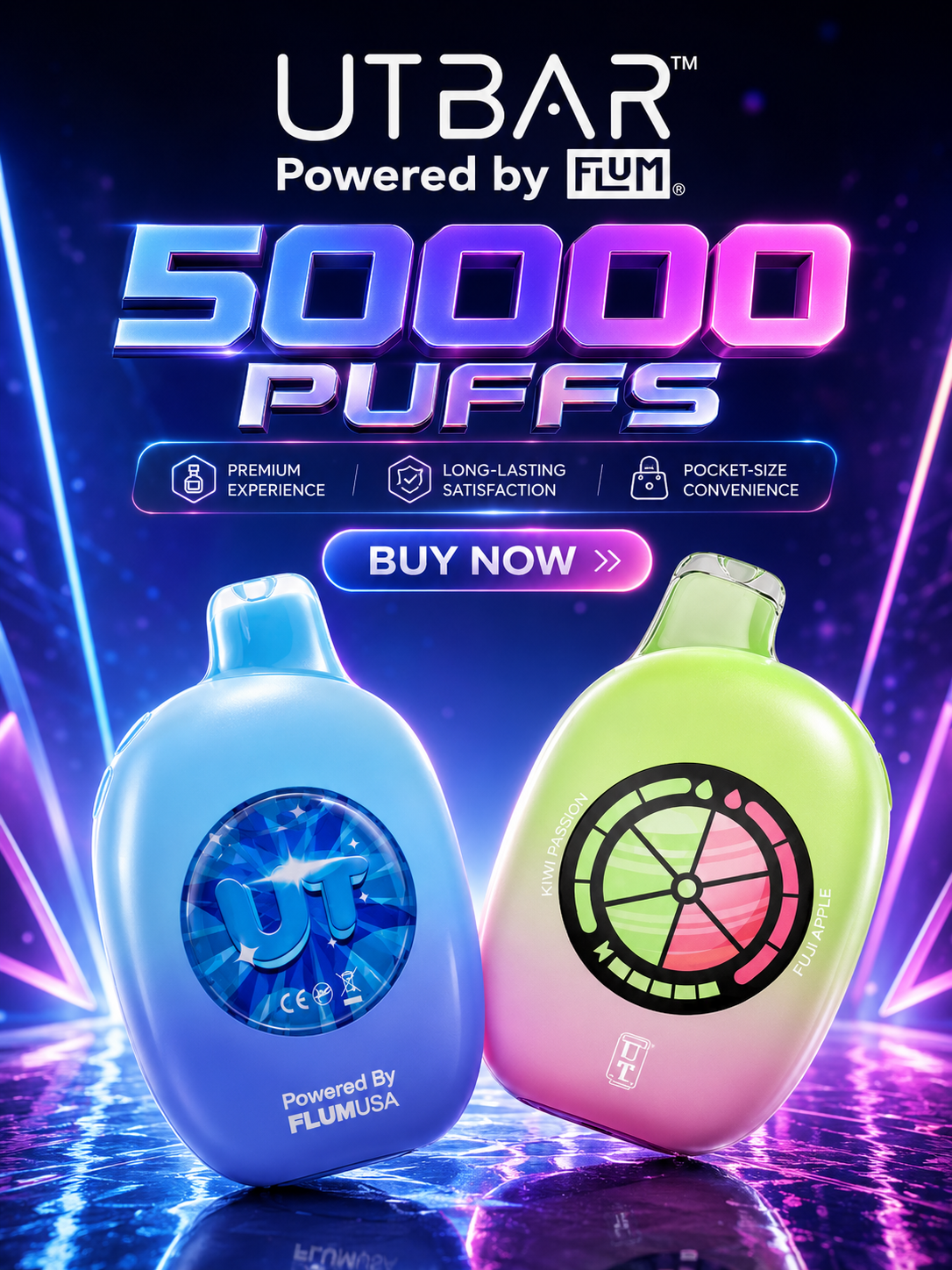 UT Bar 50000 Puffs