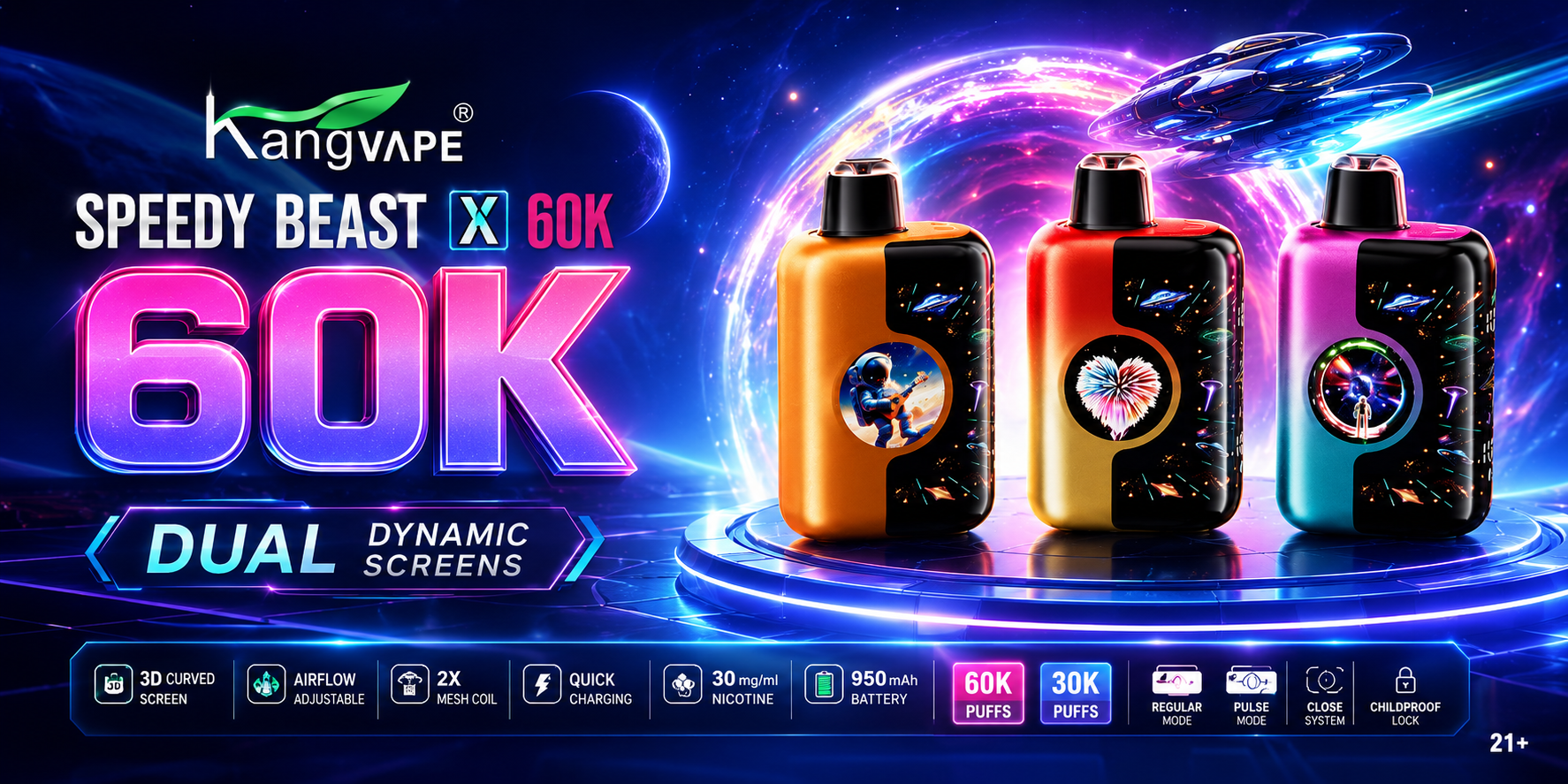 Kangvape Speedy Beast 60K