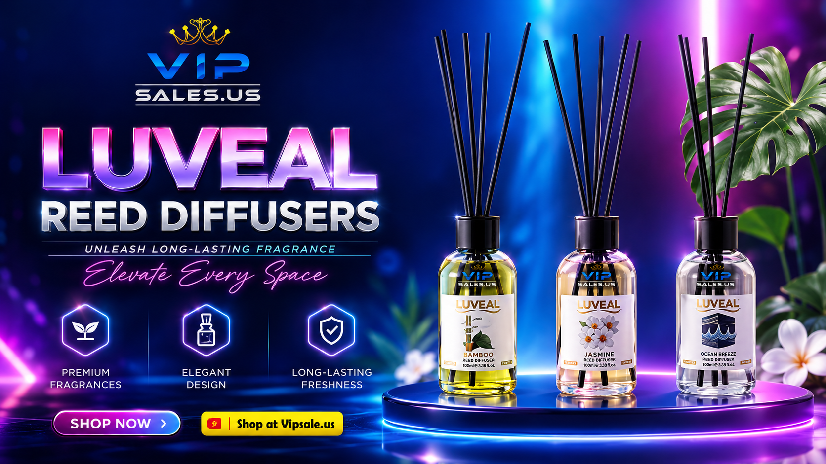 Luveal Reed Diffusers