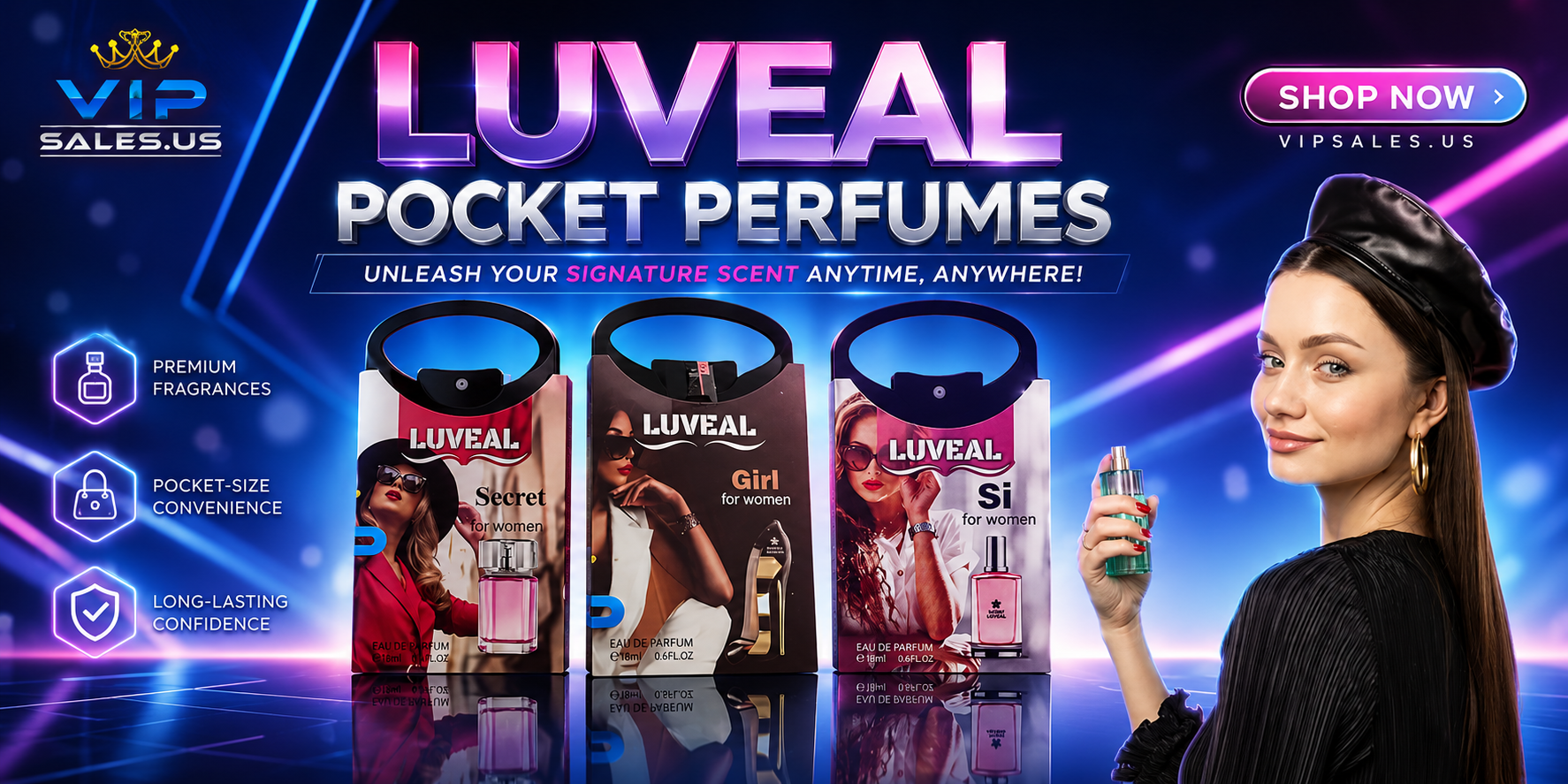 Luveal Pocket Perfumes